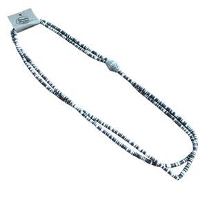 Vintage Tribal Style Beaded Double Strand Necklace